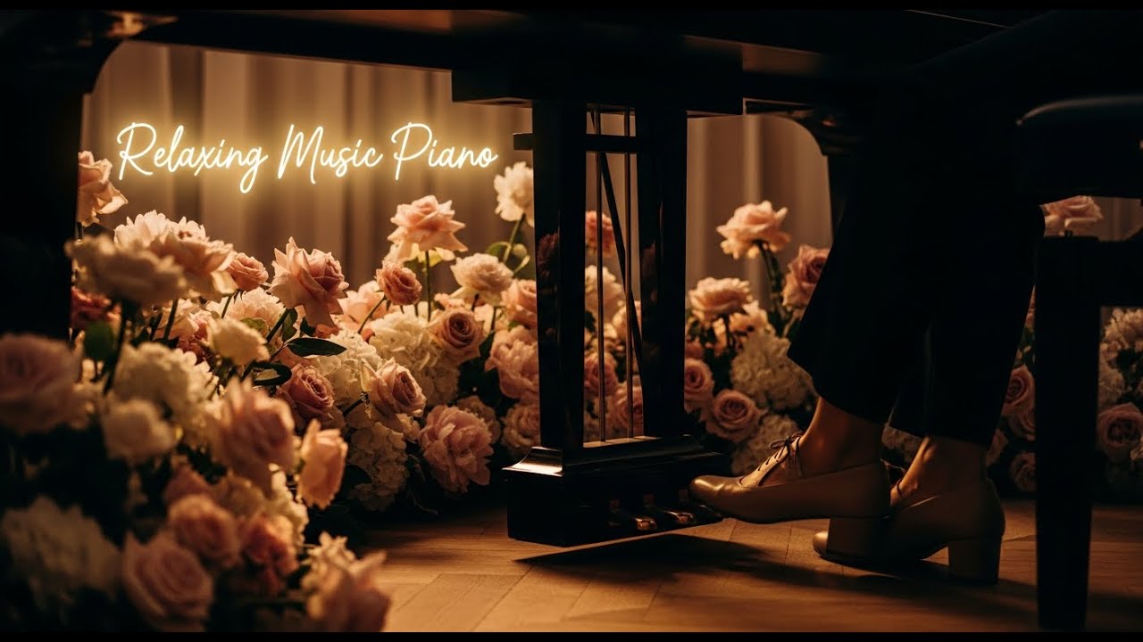 Calm Piano Music for Cozy Night Wind Down and Rest ☕ Gentle Piano Instrumental Relax