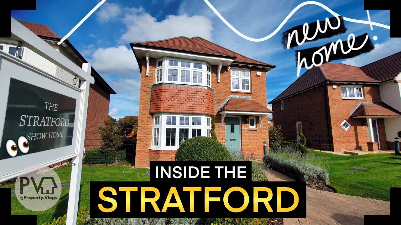 Touring a LOVELY 😍 REDROW Homes Stratford 4 Bedroom Detached New Build Show Home | House Tour UK