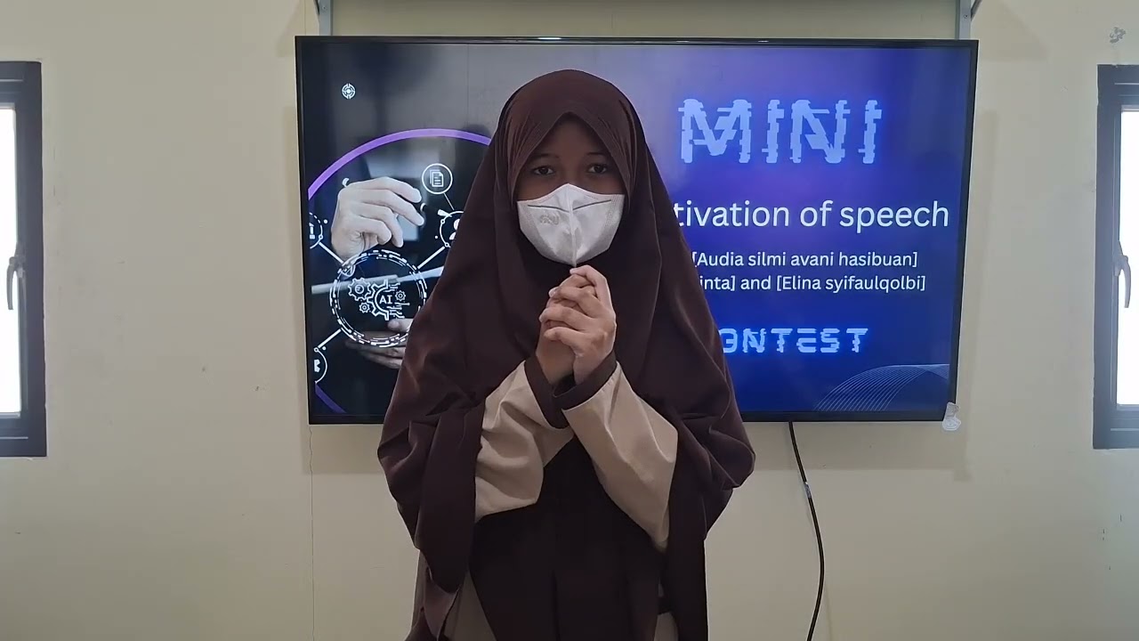 Mini Contest I XI DKV I Motivational Speech I Audia, Cinta and Elina