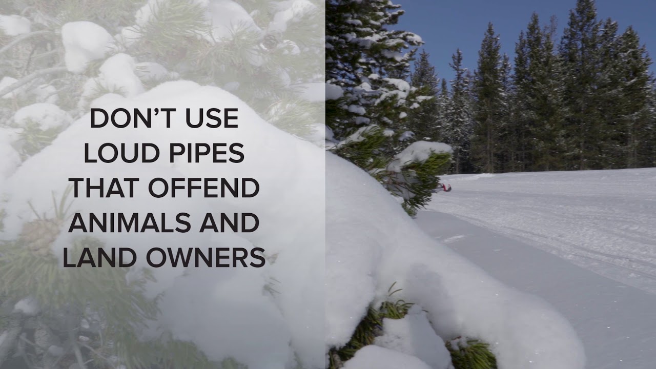 Safe Riders! Chapter 13: Snowmobiler Ethics