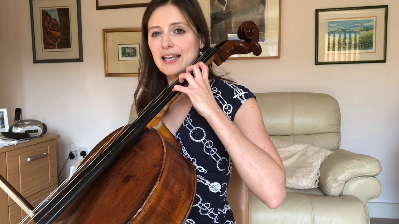 Cello Masterclass: Backwards Extension of the First Finger