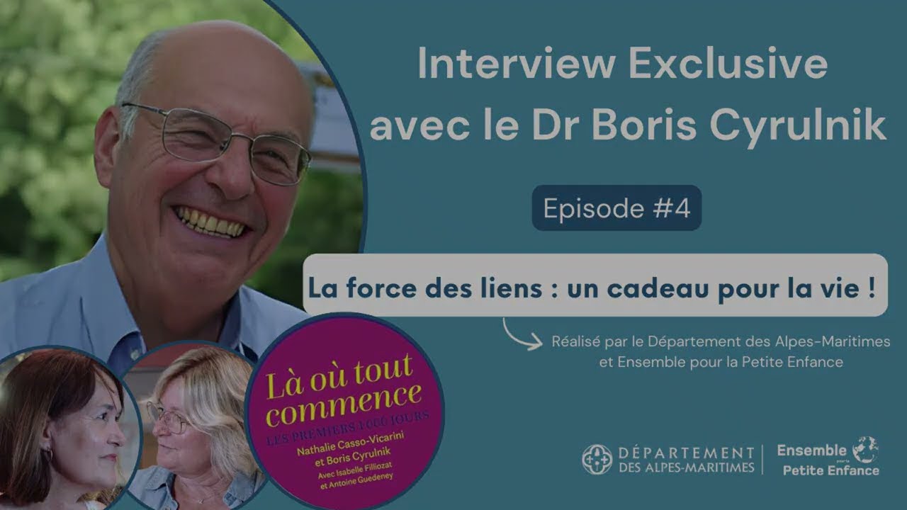 📽️Teasing 4 - ITW Dr Boris Cyrulnik - La force des liens: un cadeau pour la vie !