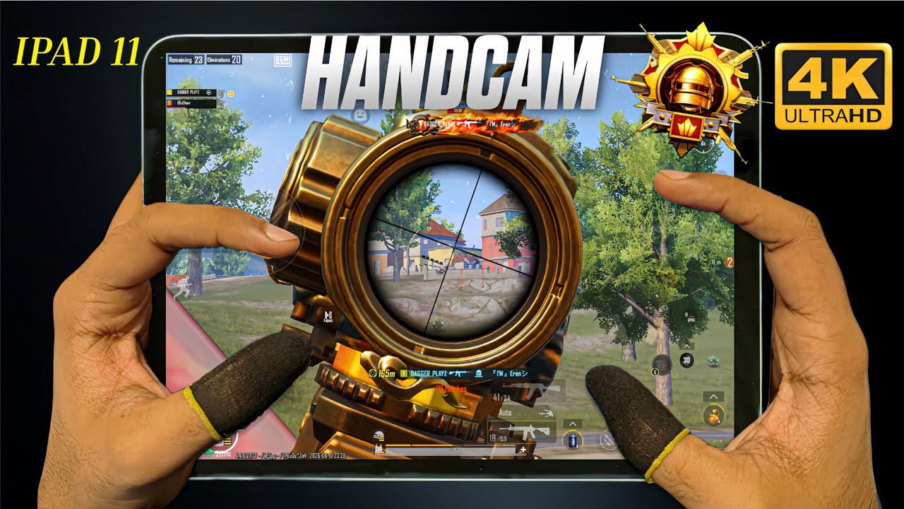 iPad 11 A16 😍 BGMI HANDCAM Smooth + 60 FPS 🔥New Event 4.4 / pubg test / Gameplay/ Best Sensitivity!
