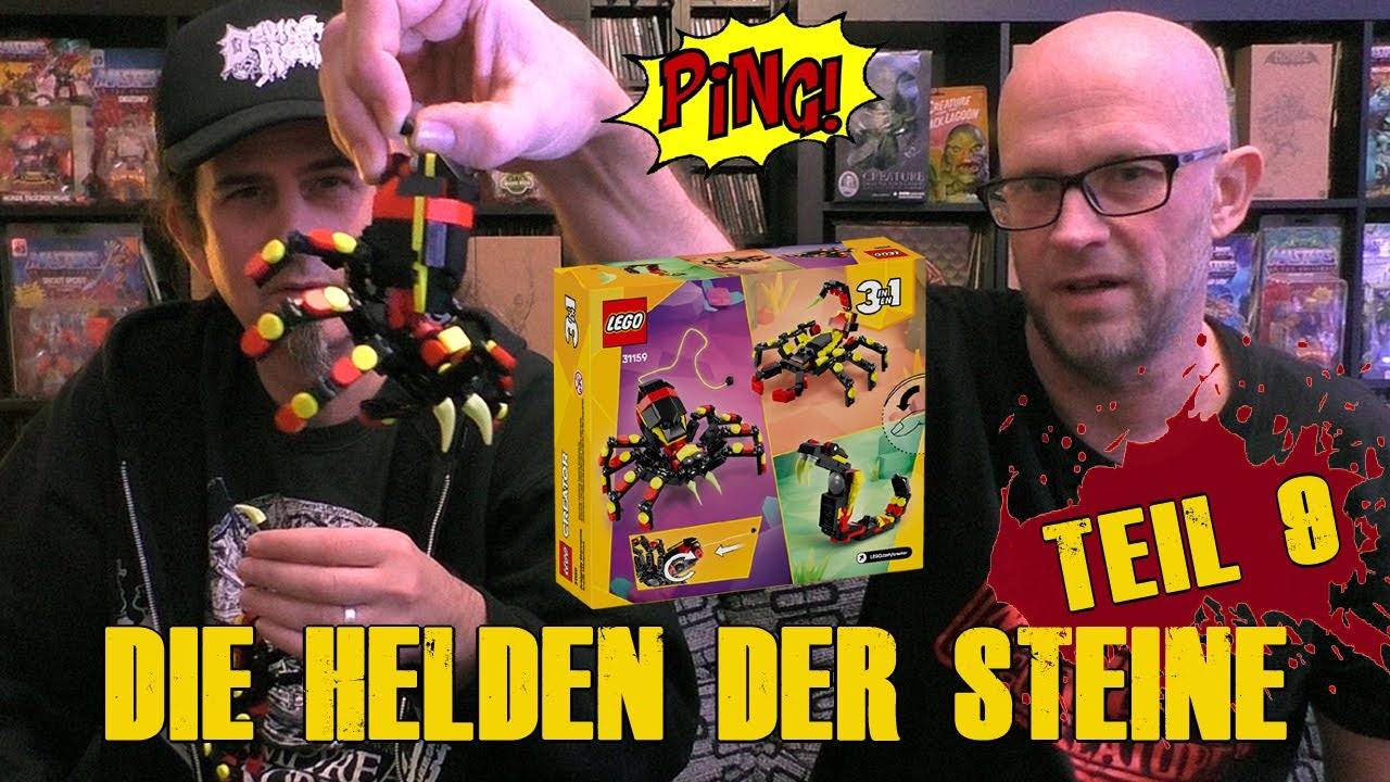 Goreminister packt aus l Die Helden der Steine l LEGO® 31159 l Spider vs Scorpio (feat. @DSD sein Midnight-Figure-Feature)