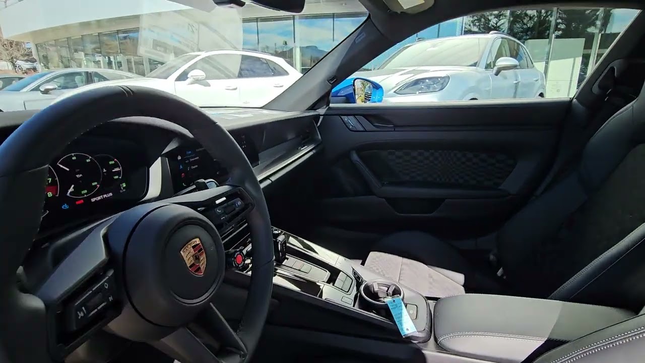 2026 911 Carrera Lugano Blue with Pasha Heritage Interior 