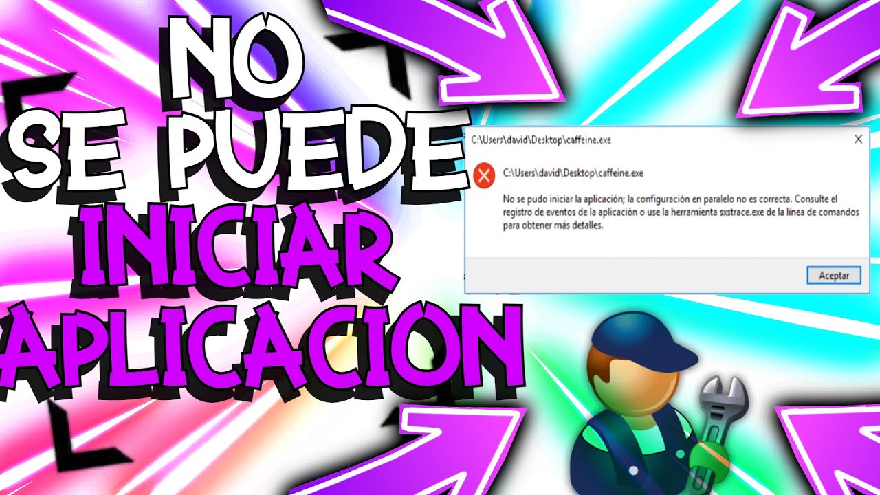 ✅ No se pudo iniciar la aplicacion la configuracion en paralelo no es correcta Windows 10 2021 🔊🔊