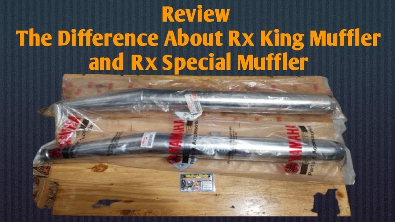 Review The Difference About Rx King Muffler and Rx Special Muffler @tutorialrxking