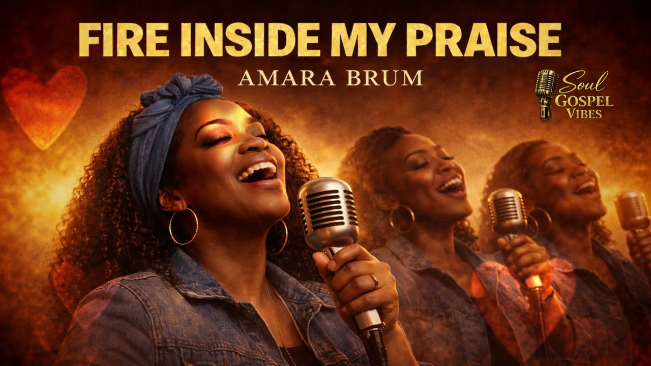 🎧 Fire Inside My Praise | Powerful Soul Gospel Worship – Amara Brum