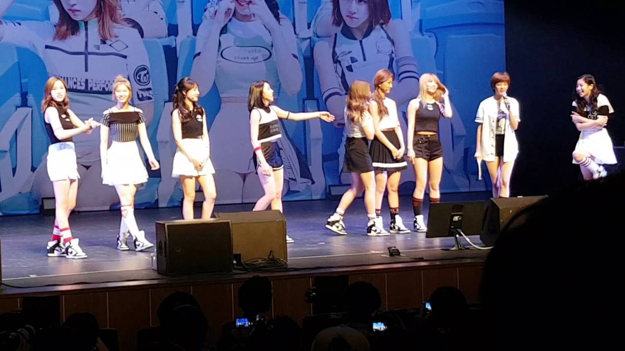 「160703 TWICE Special event - 開場介紹、分組」
