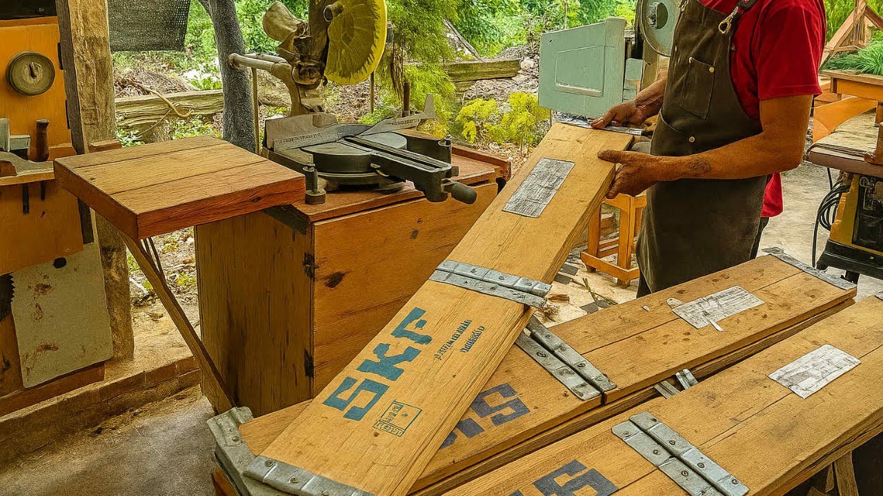 Creative ideas From Experienced Carpenters // Unique Smart Furniture From Recycled Wood