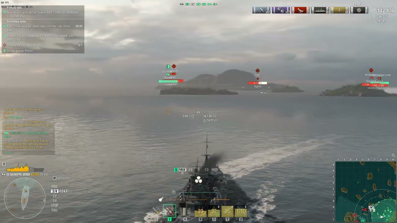 Giuseppe Verdi...pulling a triple strike?! 😱🤯(World of Warships Gameplay)
