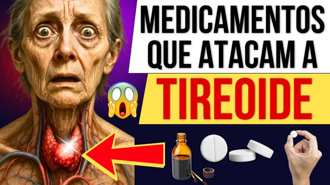 MEDICAMENTOS COMUNS QUE PIORAM A TIREOIDE E O HIPOTIREOIDISMO.