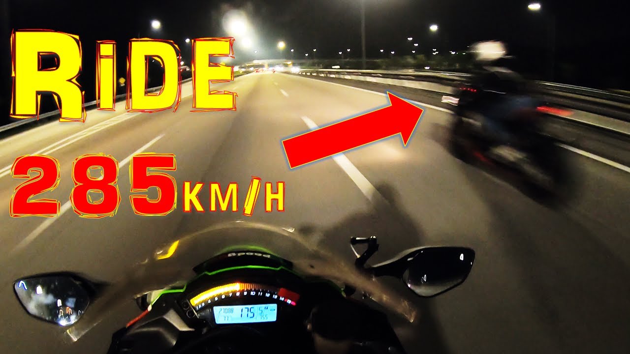 RSV4 vs ZX10R | Insane Battle In Super Dark Road 😰😰😰
