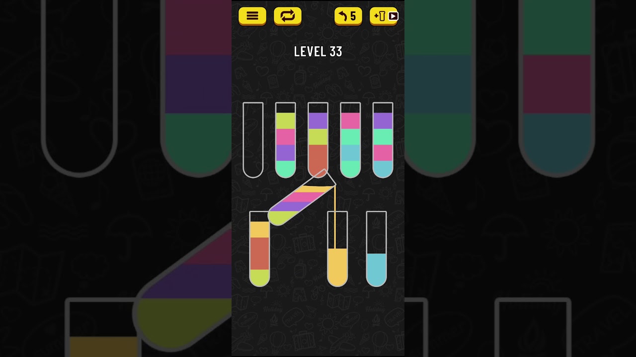 Water Sort Puzzle - level 33 (old)