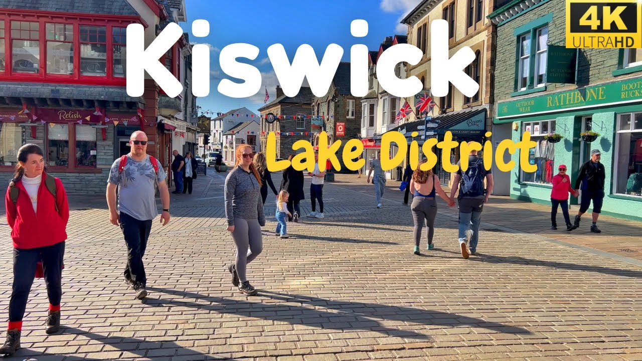 Amazing Sunny Walk in Keswick | Lake District | 4K.