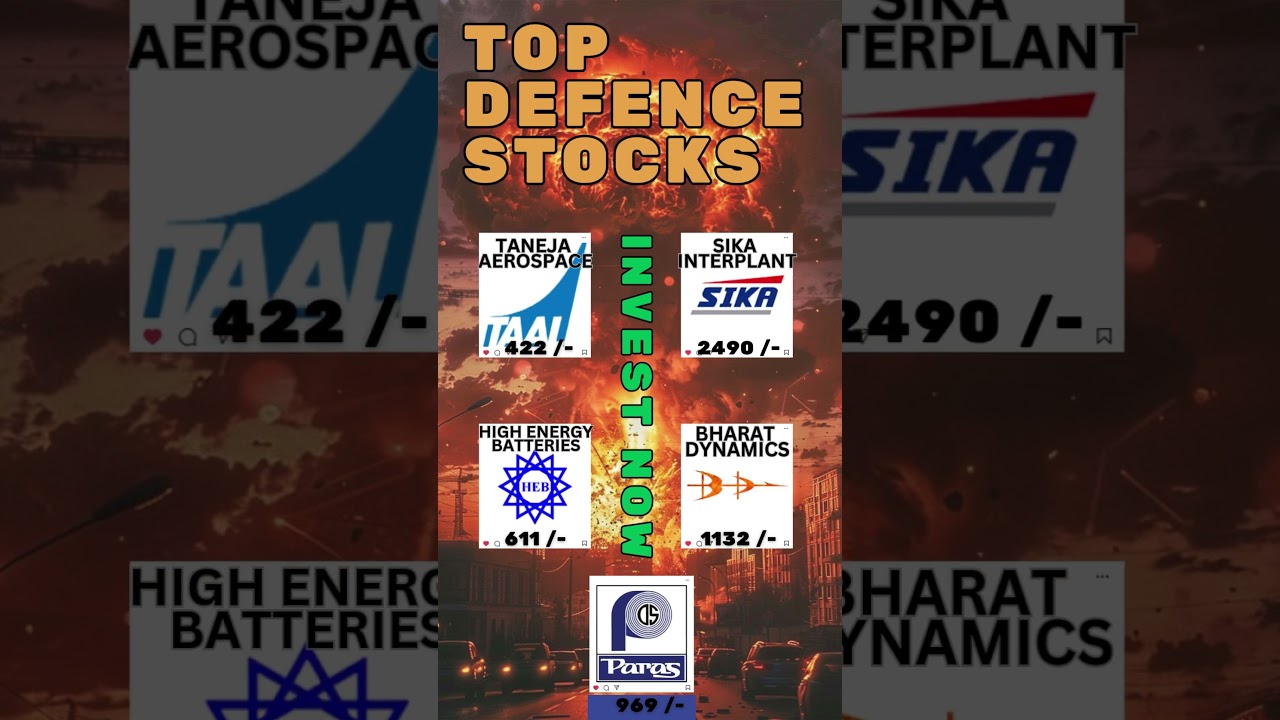Expert Reveals Top 5 DEFENCE Stocks to Invest in 2025