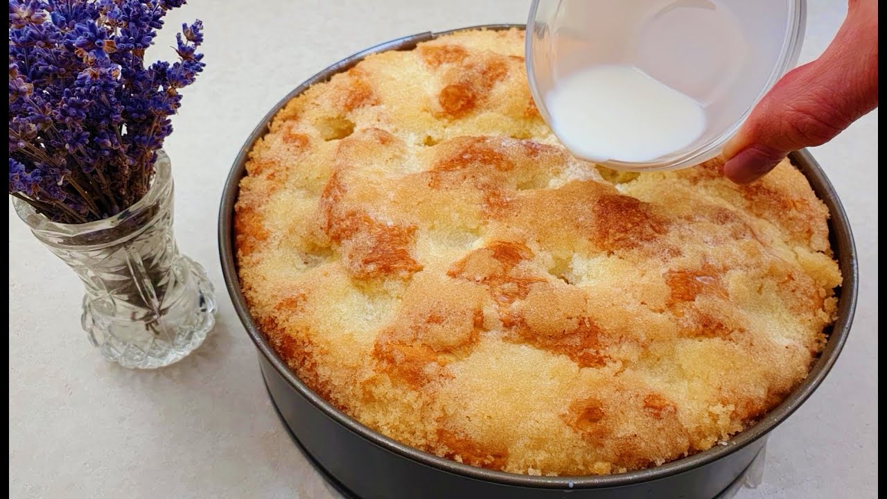 Знаменитый сахарный пирог! Мягко, пушисто и вкусно!