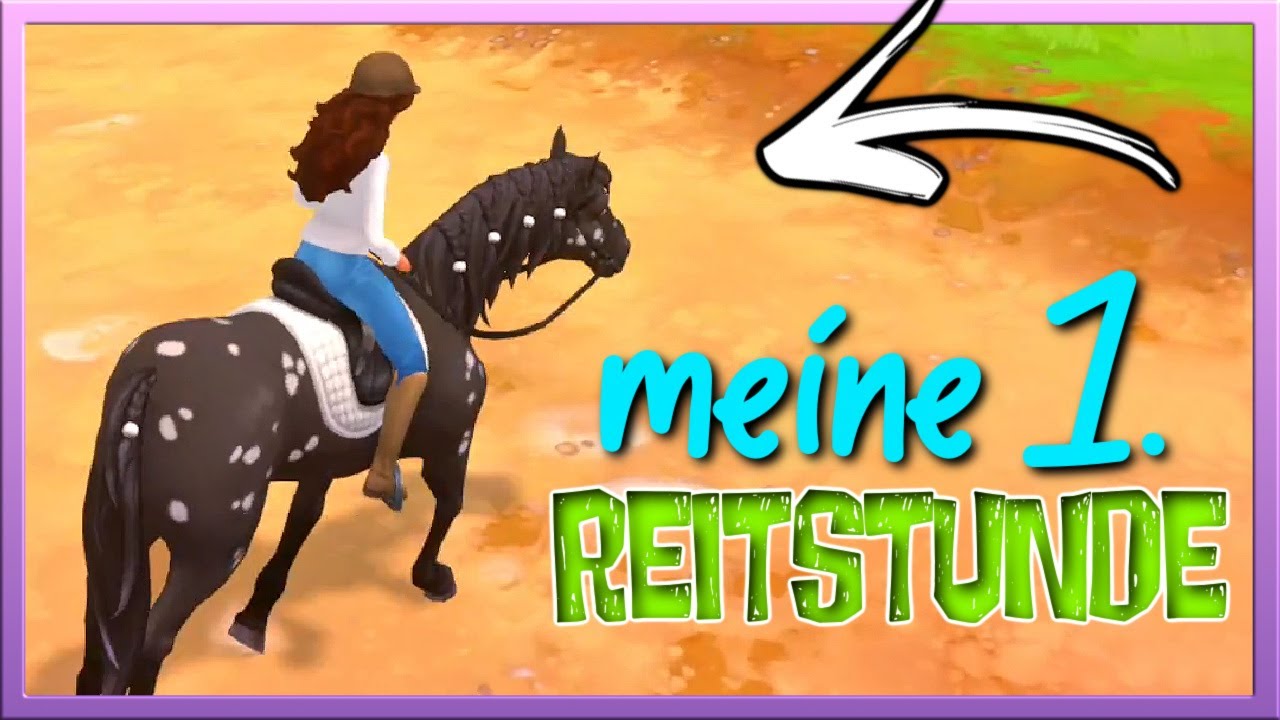 Meine 1️⃣. REITSTUNDE auf meinem SCHLEICH PFERD 🐴✅ Horse Club Adventures