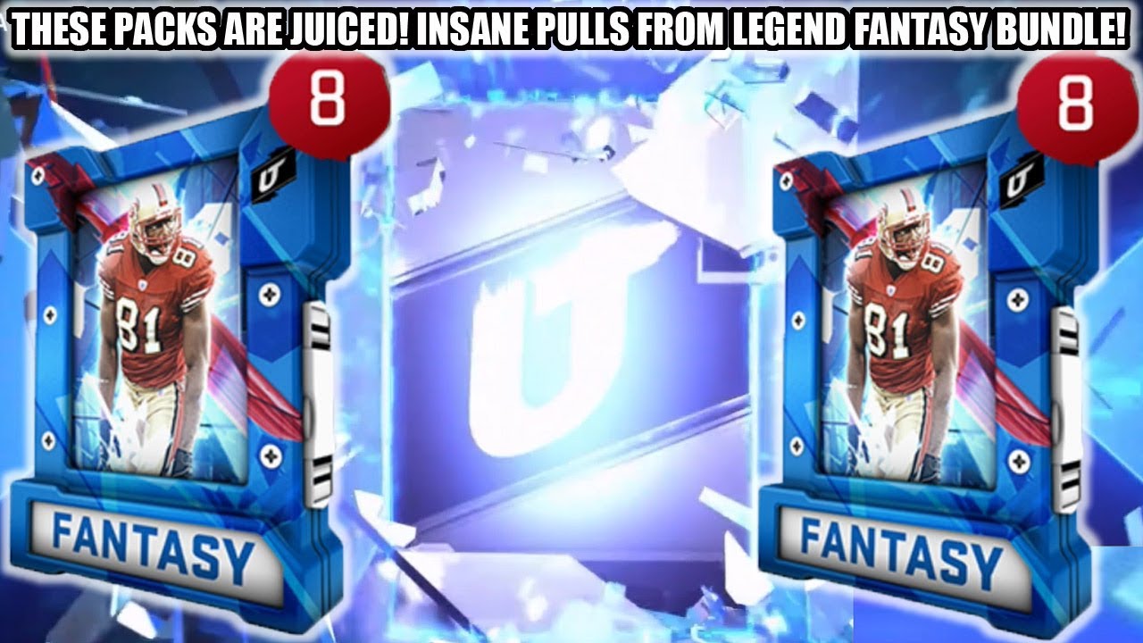 THESE PACKS ARE JUICED! INSANE PULL FROM LEGENDS FANTASY BUNDLE! | MADDEN 20 ULTIMATE TEAM