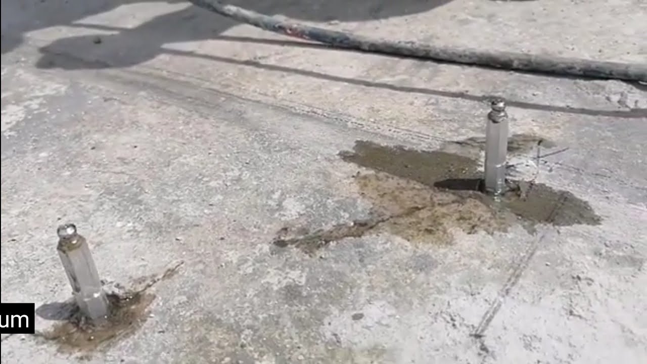 Epoxy Injection For Concrete Cracks Repair