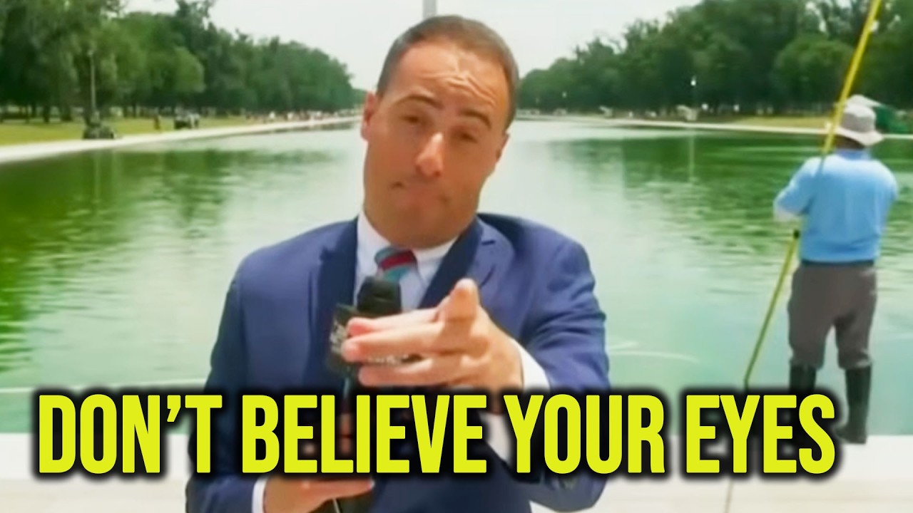 Fox Host LIES TO YOUR FACE With Insane Reflecting Pool Report