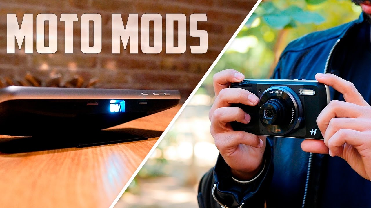Moto Mods, Insta-Share y True Zoom de Hasselblad