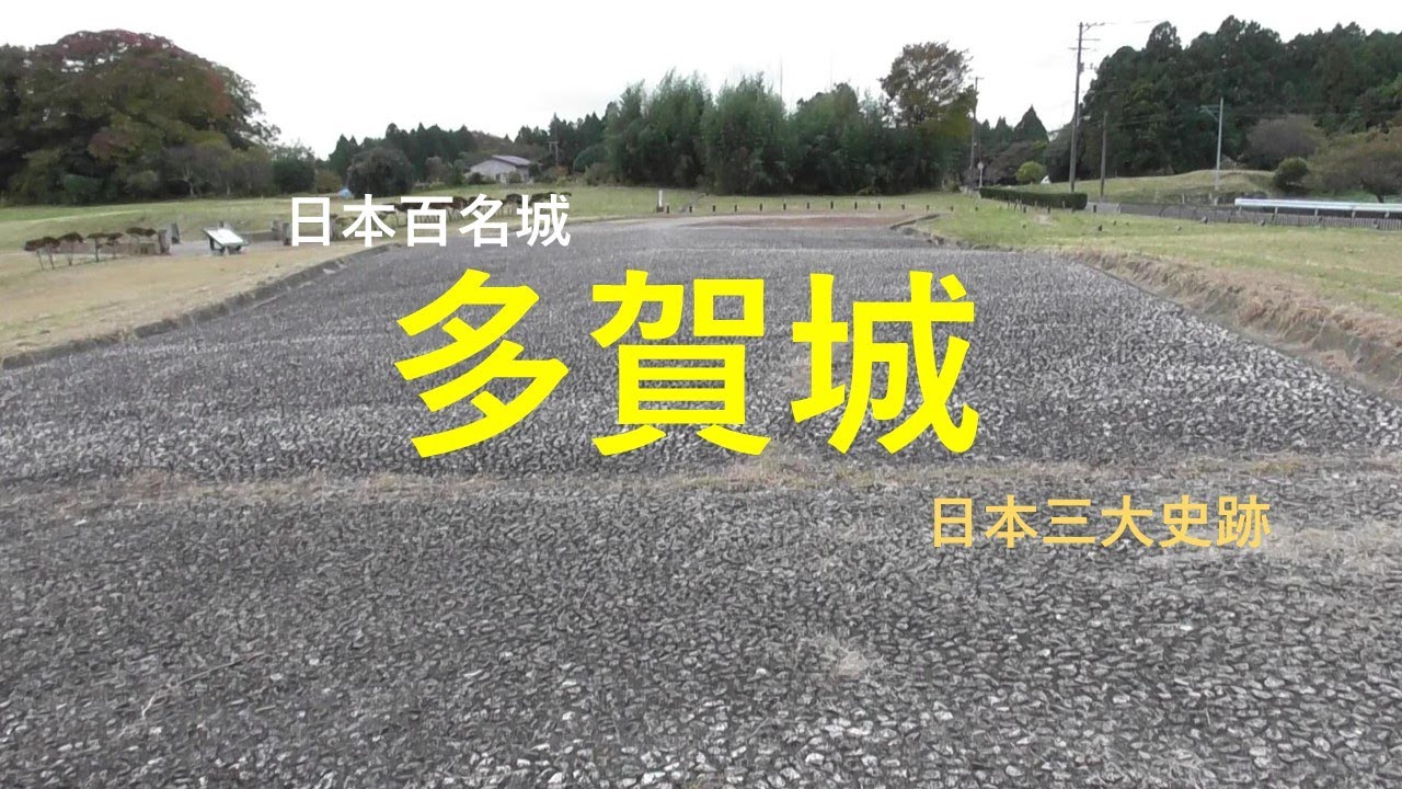 多賀城  日本百名城no7　宮城県多賀城市　日本三大史跡 　724年大野東人が創建　松尾芭蕉が感激した壺碑　陸奥国府