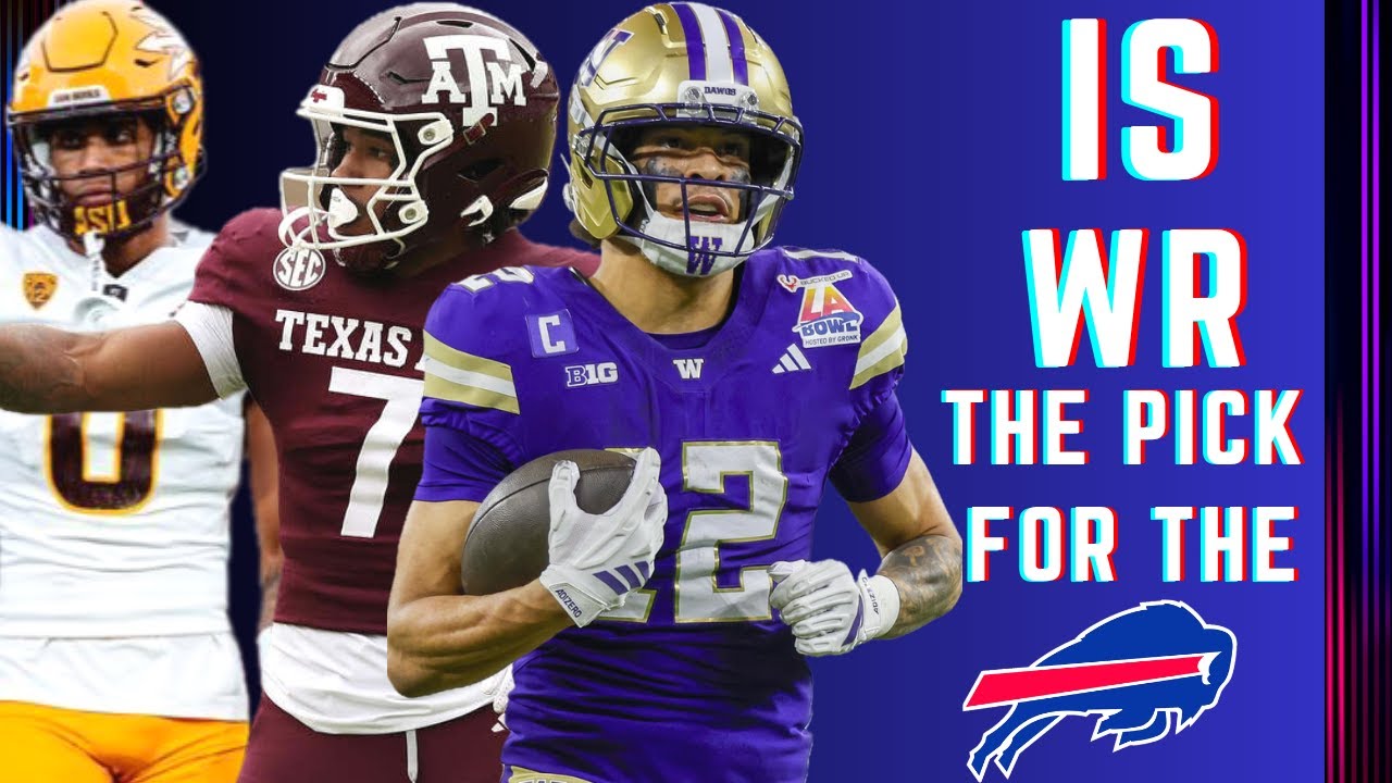 Do the Buffalo Bills REALLY need another WR at 26?