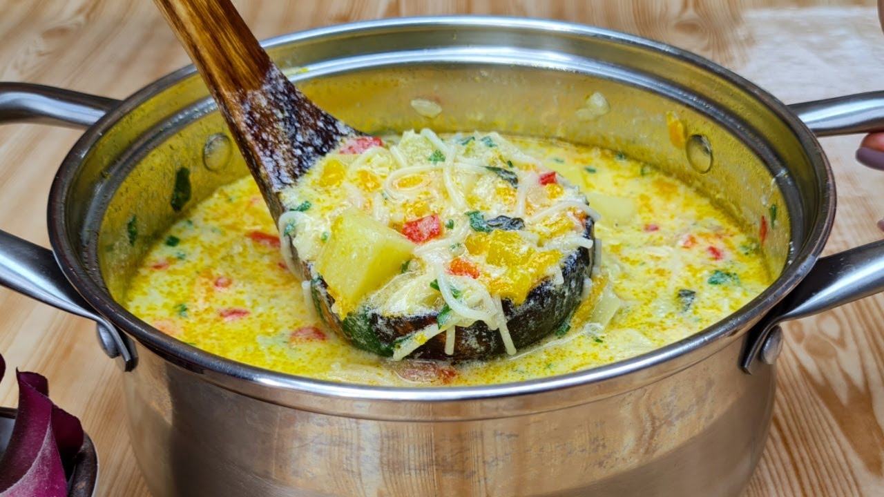 Я могу есть этот суп каждый день Он настолько вкусный, что вы будете готовить его очень часто