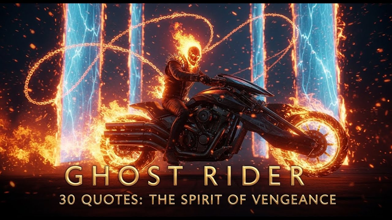 30 QUOTES GHOST RIDER – “THE SPIRIT OF VENGEANCE” | Superhero Quotes
