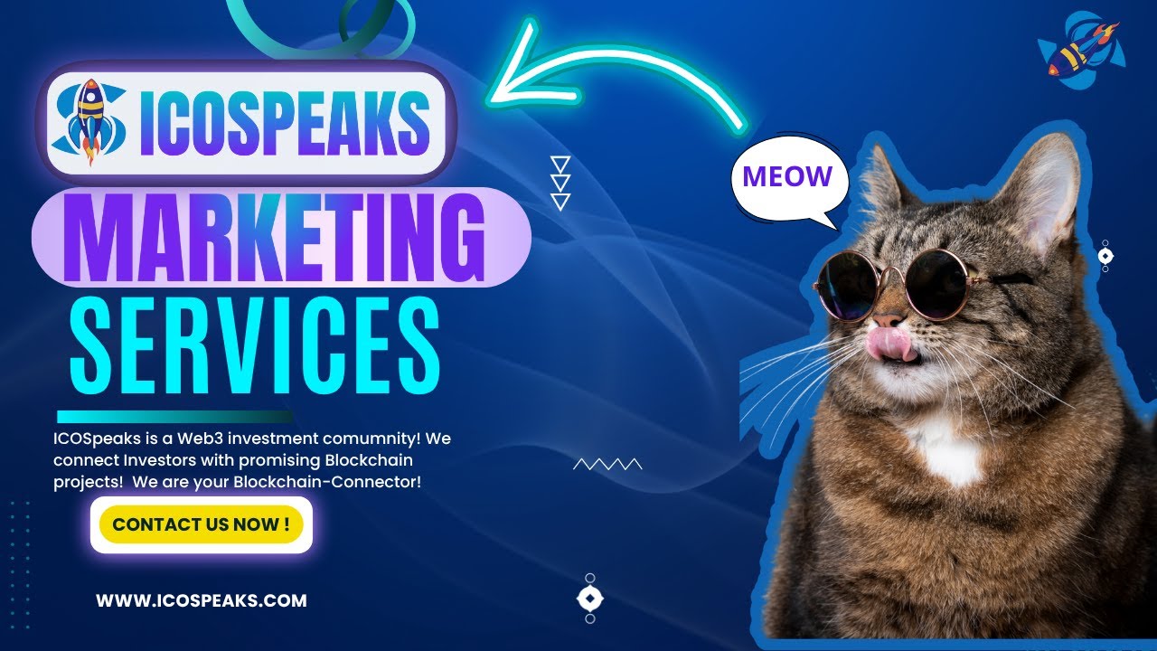 ICO Speaks Marketing services video explained | ICO Marketing for crypto projects