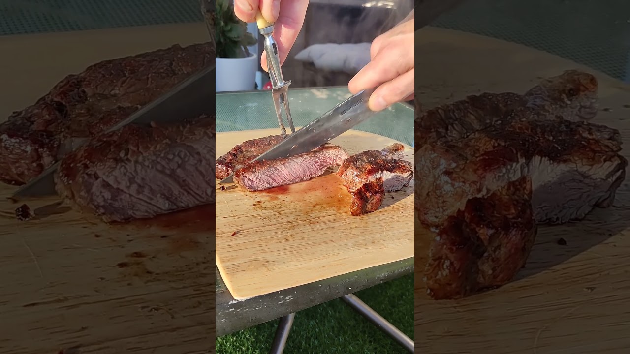 #grill #bbq #steakgrill #steak #steakcooking #bbqrecipes #meat #bbqsteak #food #steakrecipe