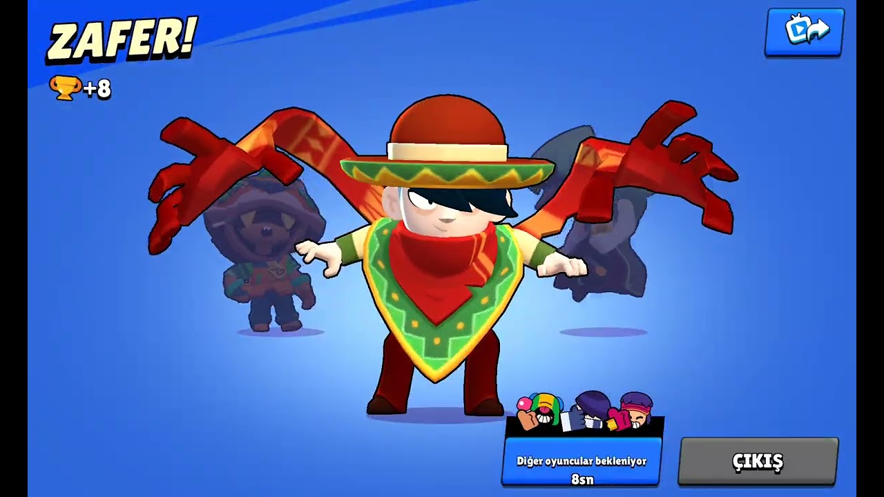 Yine brawl Stars oynadım.