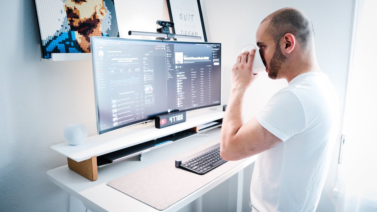 Home Office | J'aménage mon nouveau bureau à domicile pour le télétravail 👨🏻‍💻