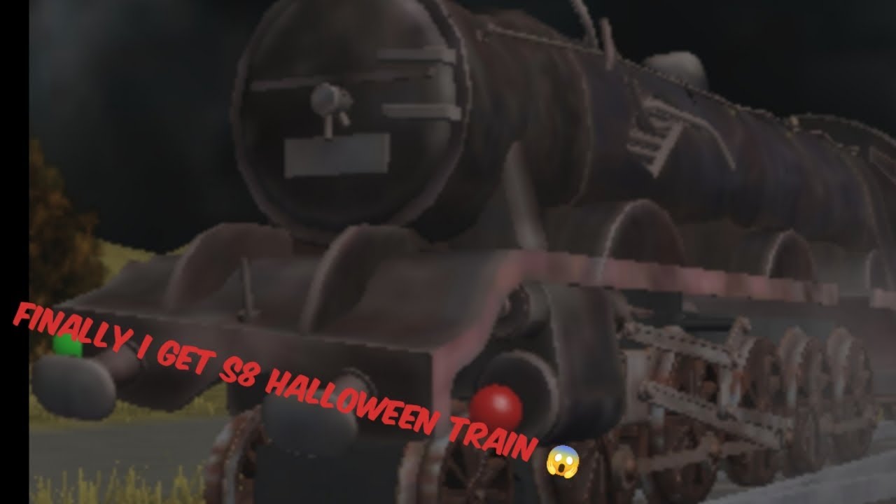S8 halloween train showcase from locos online #roblox