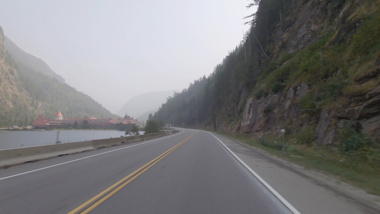 Sicamous, British Columbia, Canada to Revelstoke City. Highway Drive. Lots of Nature.