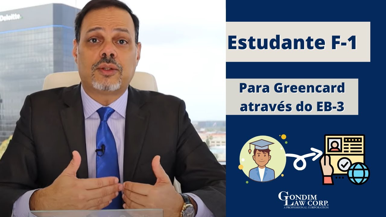 Estudante F-1 para Green card através do EB-3