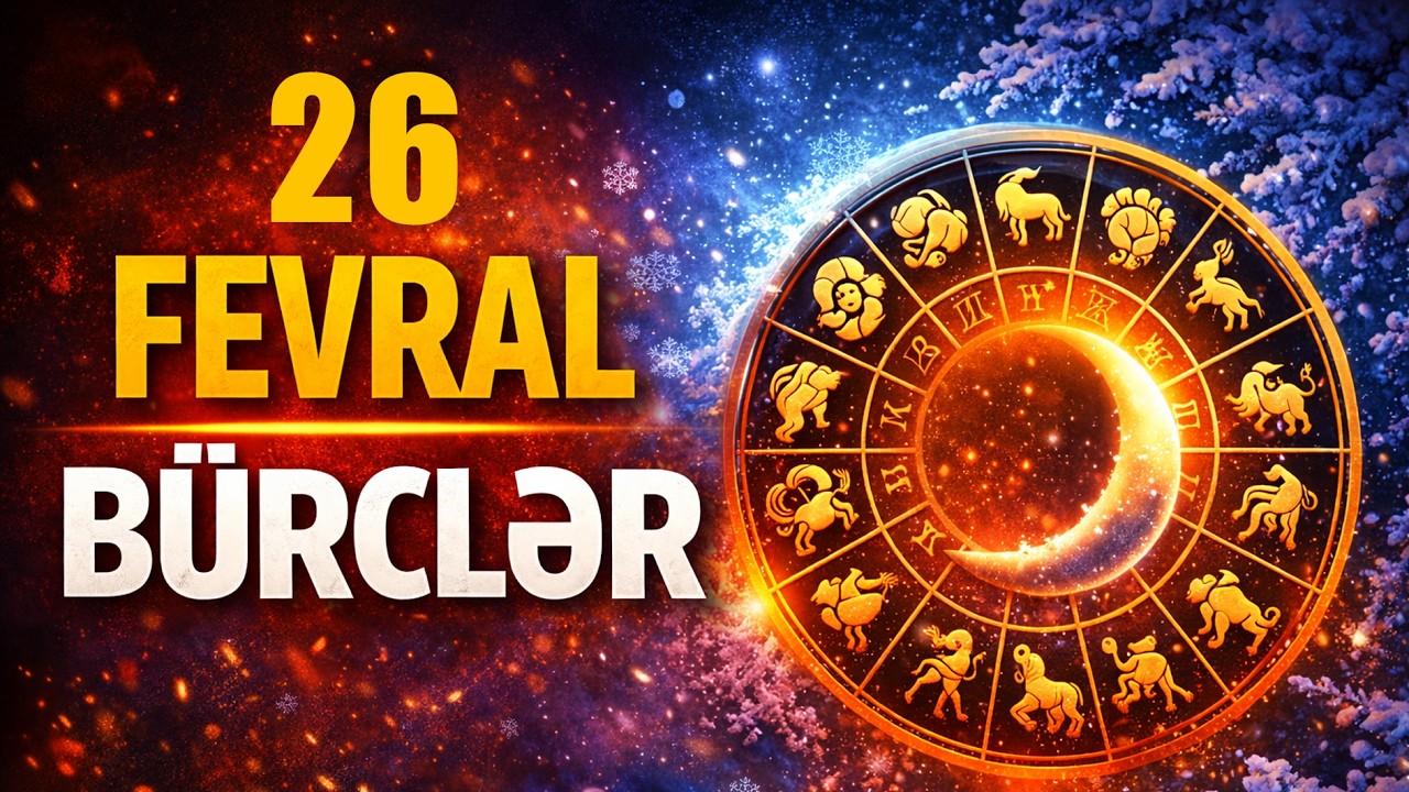 Bu Gün Bürcləri Nə Gözləyir - Gündəlik Bürclər 26 Fevral 2026