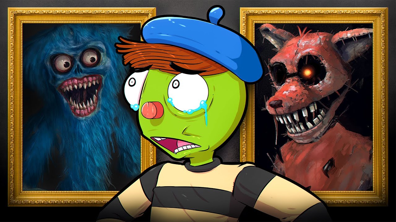 VENDEMOS QUADROS de JOGOS de TERROR - Passpartout 2 🎨 #6