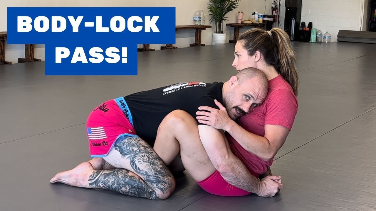 BODY-LOCK PASS THE BUTTERFLY GUARD!