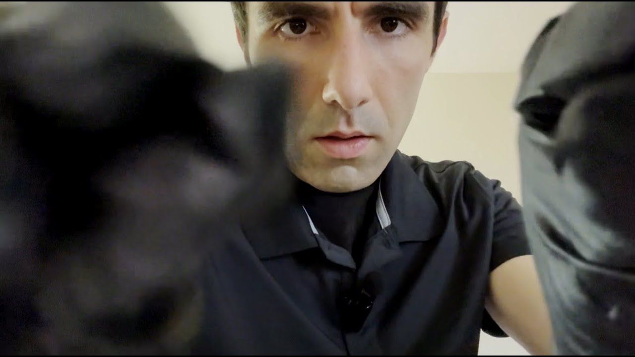ASMR Face Massage with Gloves