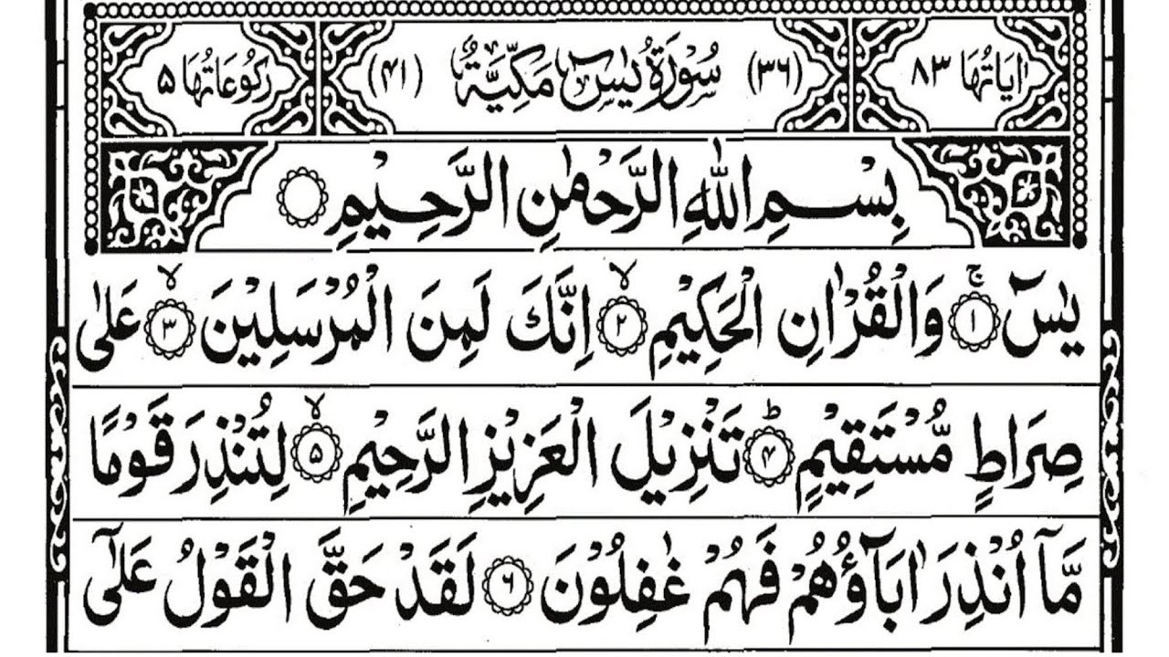 Surah Yaseen (Yasin) | Quran Tilawat Surah Yasin Surah Rahman Surah Waqia Surah Mulk