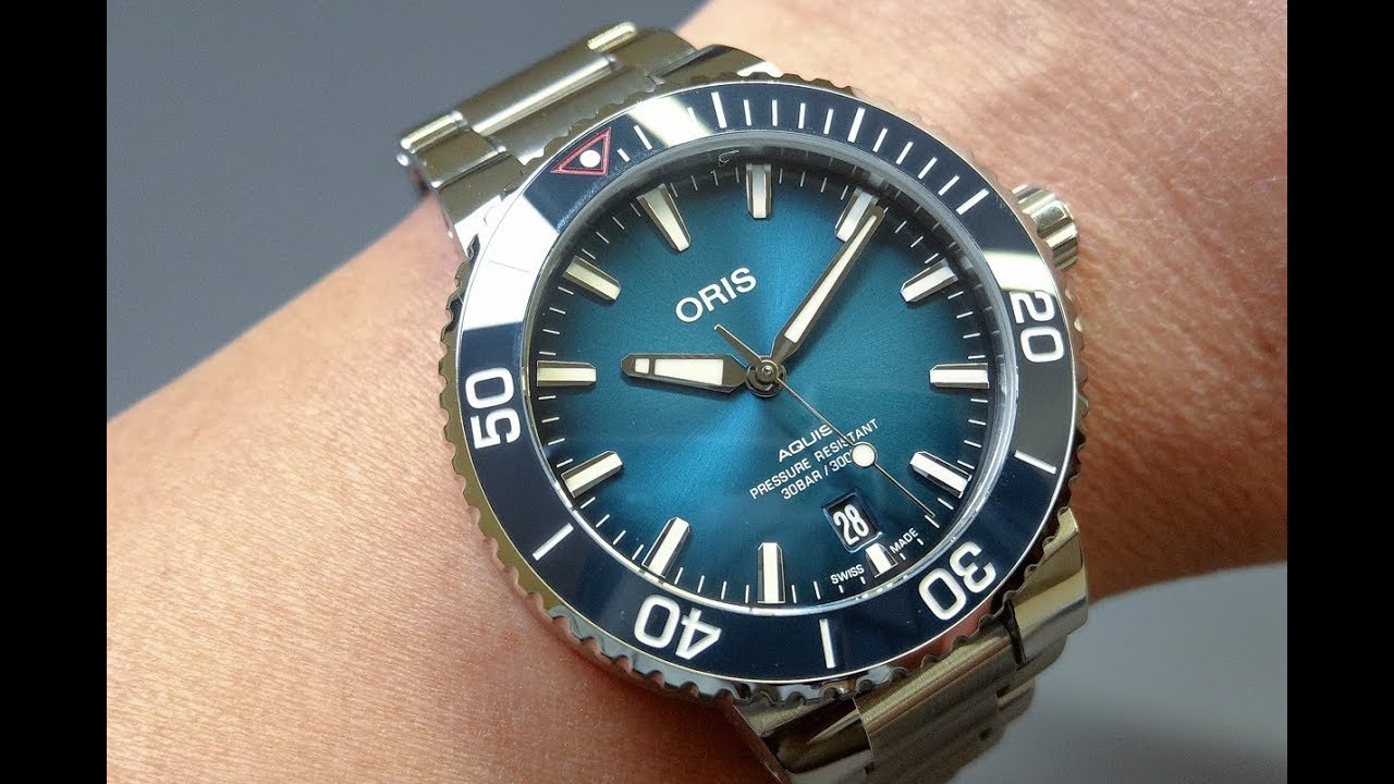 【澄澈海洋藍】ORIS Aquis Clean Ocean 潔淨海洋限量錶