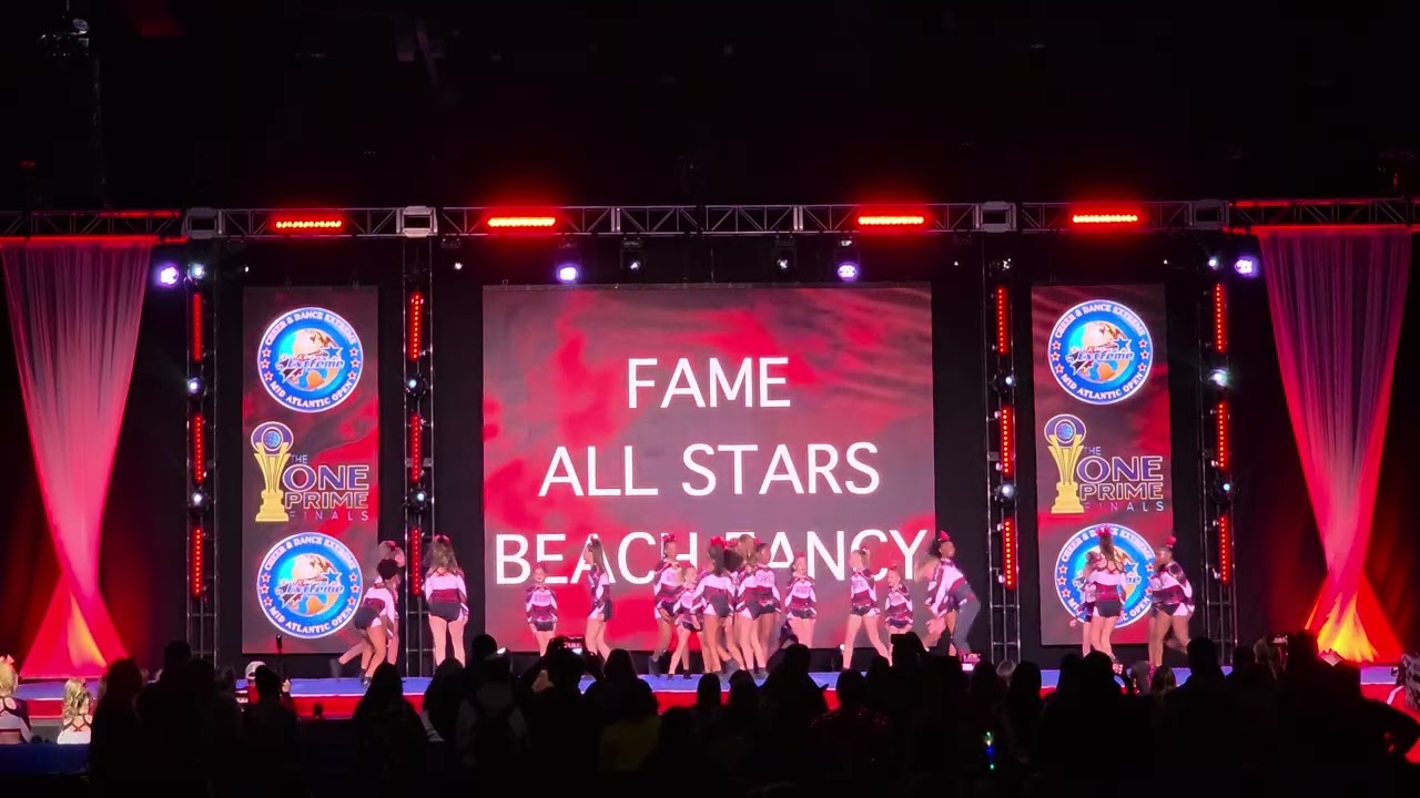 FAME All Stars Beach Fancy at Cheer & Dance Extreme Mid Atlantic Open 2026 Day 1