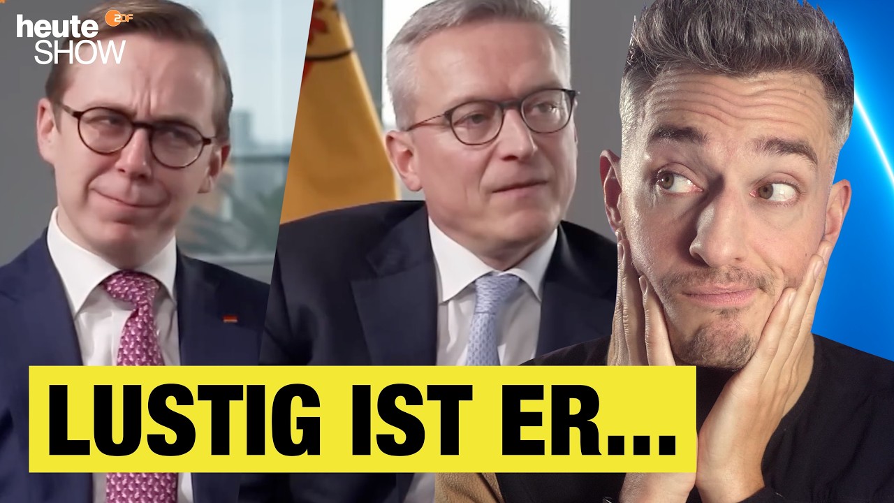ZDF heute-show grillt Digitalminister (und der kontert) | React