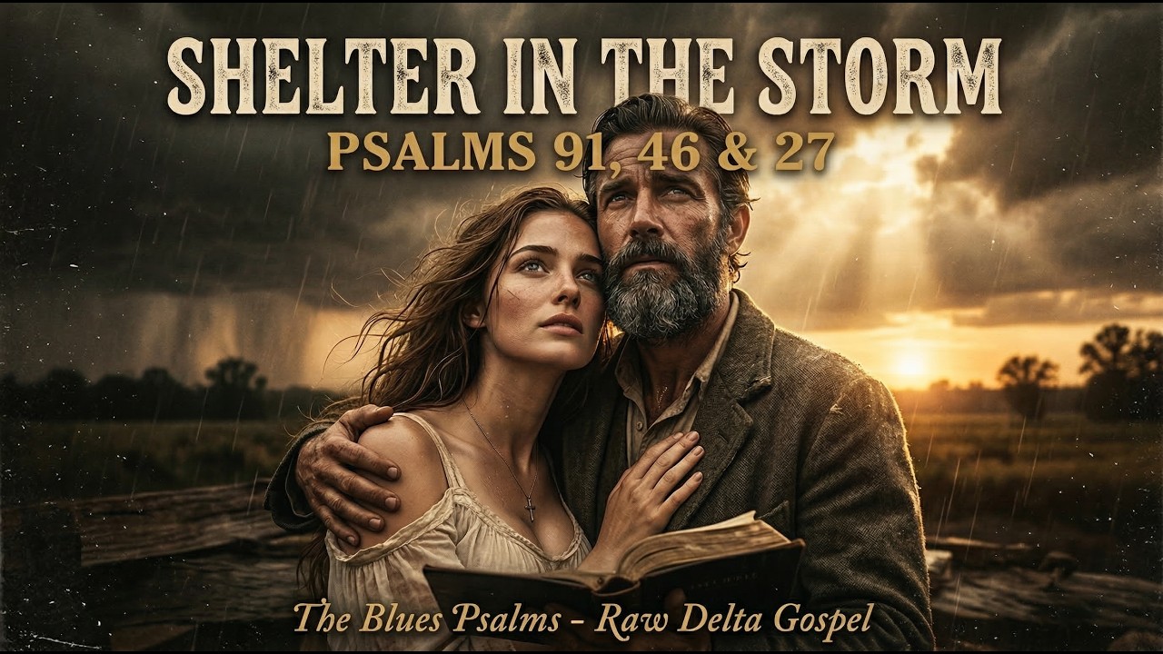 Shelter in the Storm Saga - Psalms 91, 46 & 27 Inspired by B.B. King's Strength 🎸 Raw Delta Duet