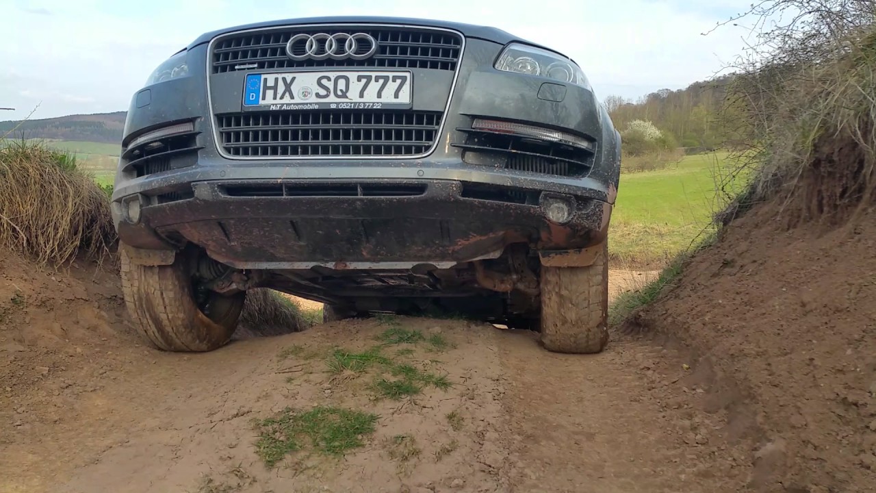 Audi Q7 Offroad вывешиваем по полной  Mammutpark