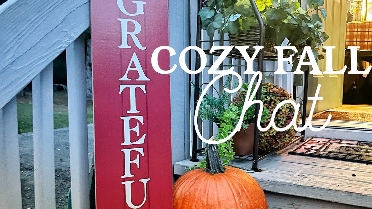 Fall Vibes & Cozy Conversation / My Day Ahead & My Autumn plans￼
