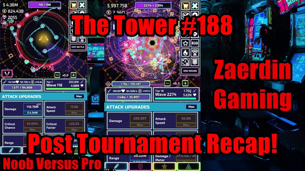 The Tower #188 - Post Tournament Recap! #TheTowerGame