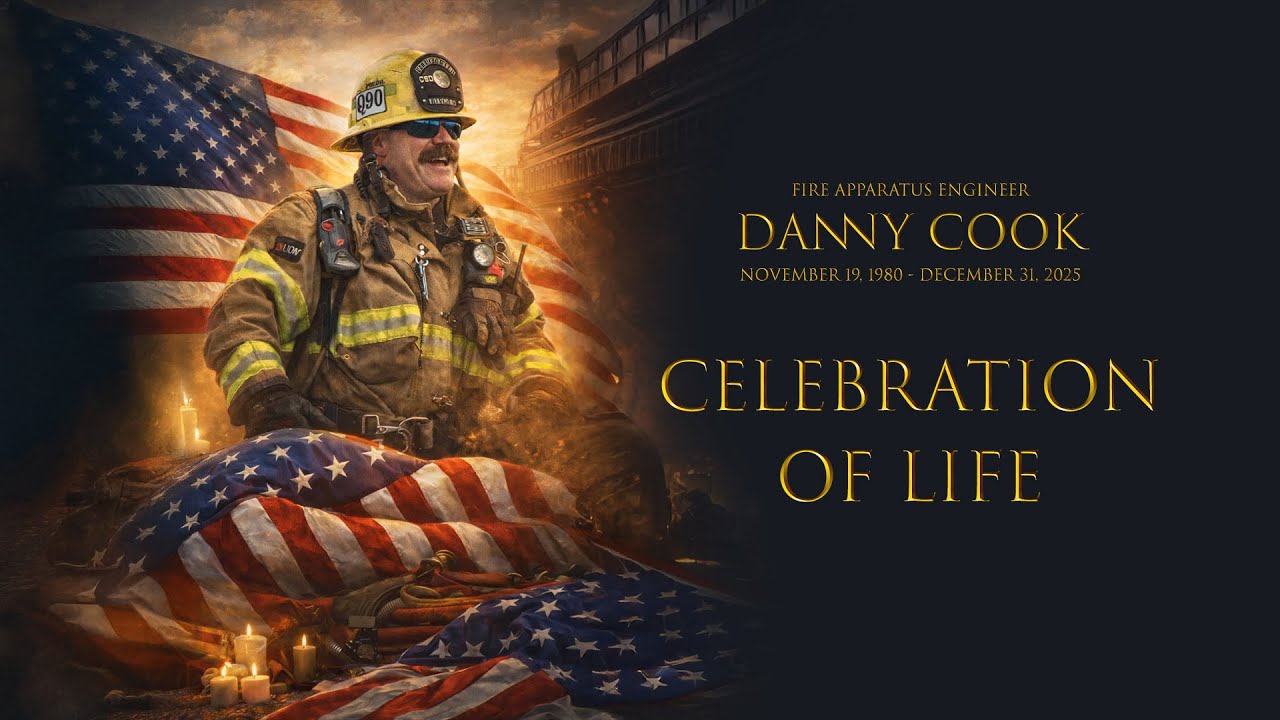 Celebration of Life: Fire Apparatus Engineer Danny Cook